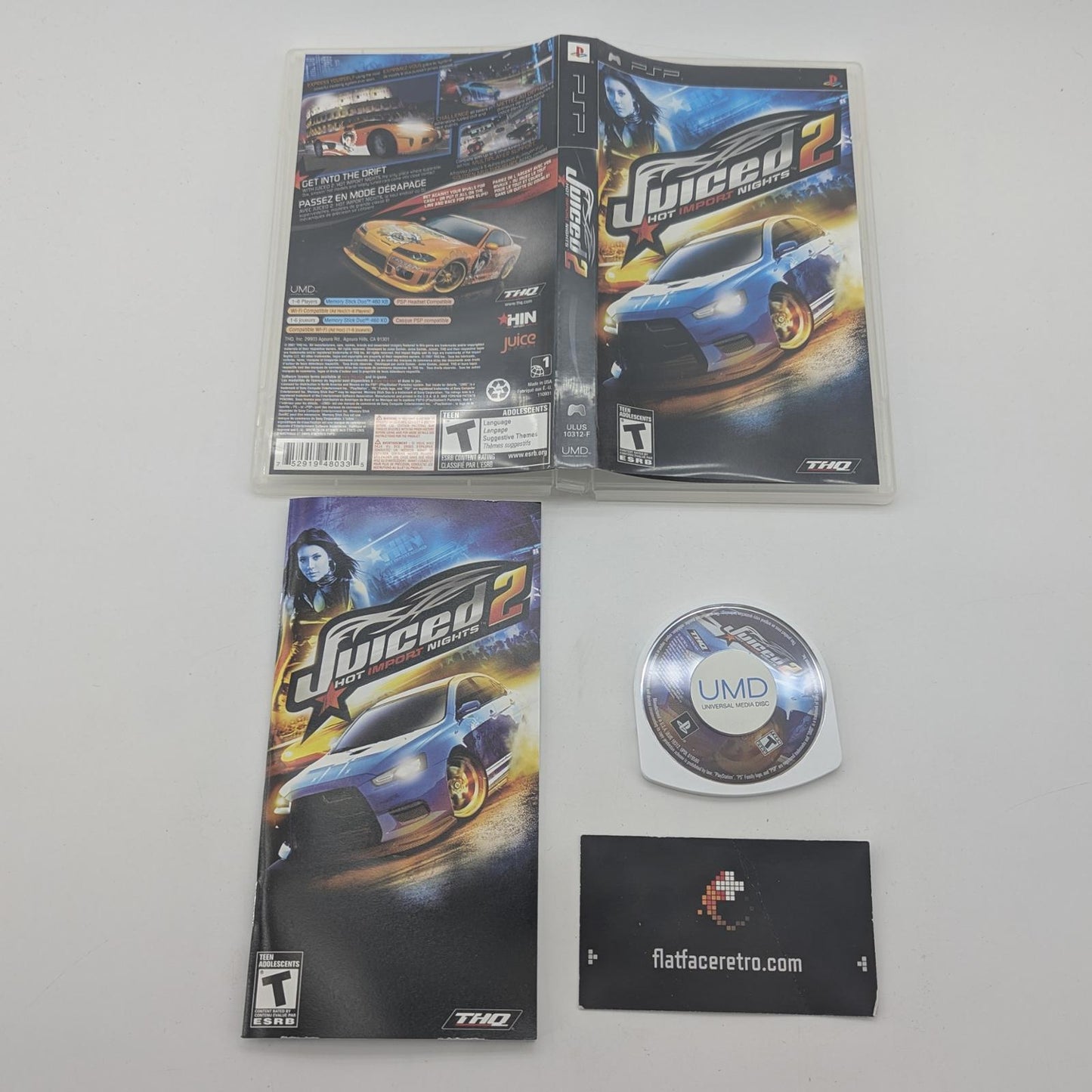 Juiced 2 Hot Import Nights - Sony PSP - Complete