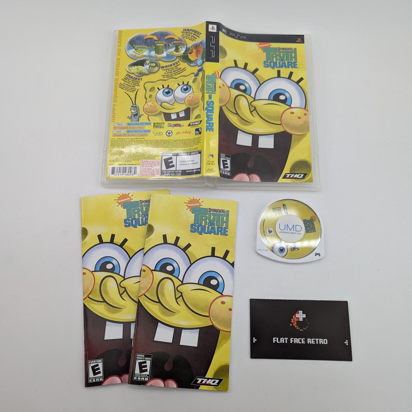 SpongeBob's Truth or Square - Sony PSP - Complete