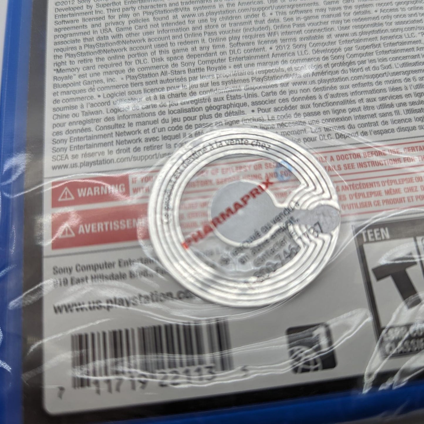 Playstation All-Stars: Battle Royale - Sony PSP Vita - Sealed