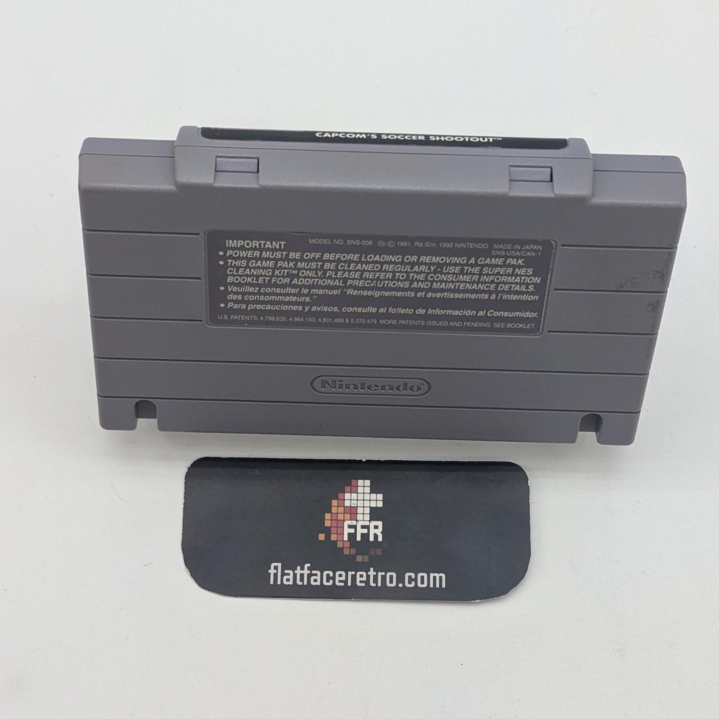 Capcom's Soccer Shootout - Nintendo SNES - Game Only