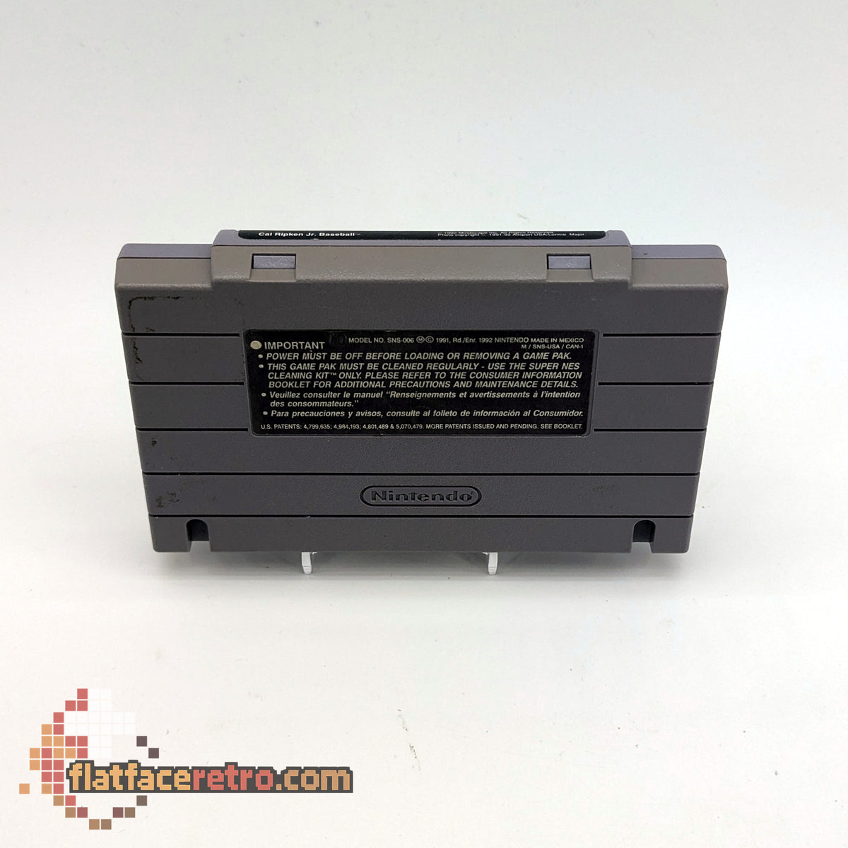 Cal Ripken Jr. Baseball - Nintendo SNES - Game Only