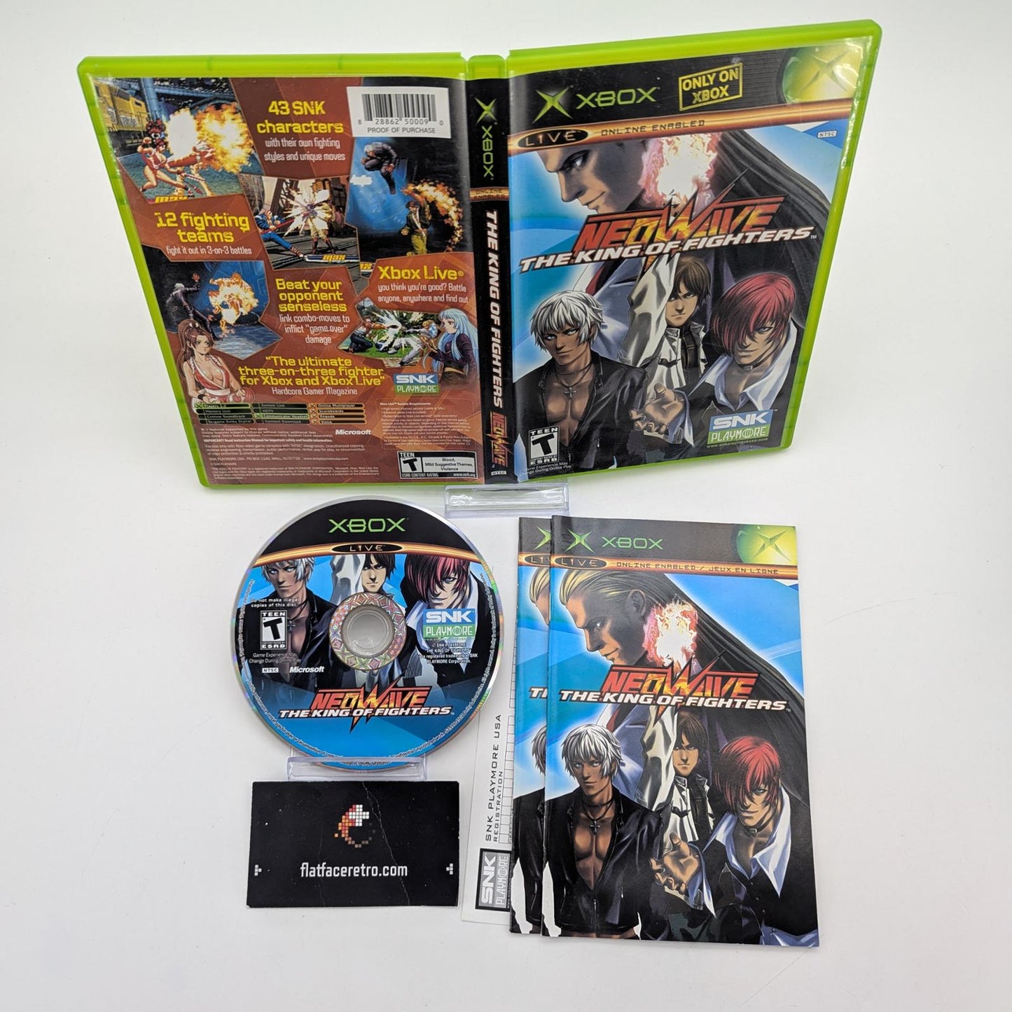 King of Fighters Neowave - Microsoft Xbox - Complete