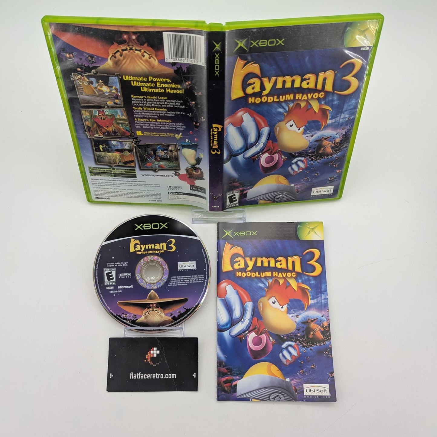 Rayman 3 Hoodlum Havoc - Microsoft Xbox - Complete