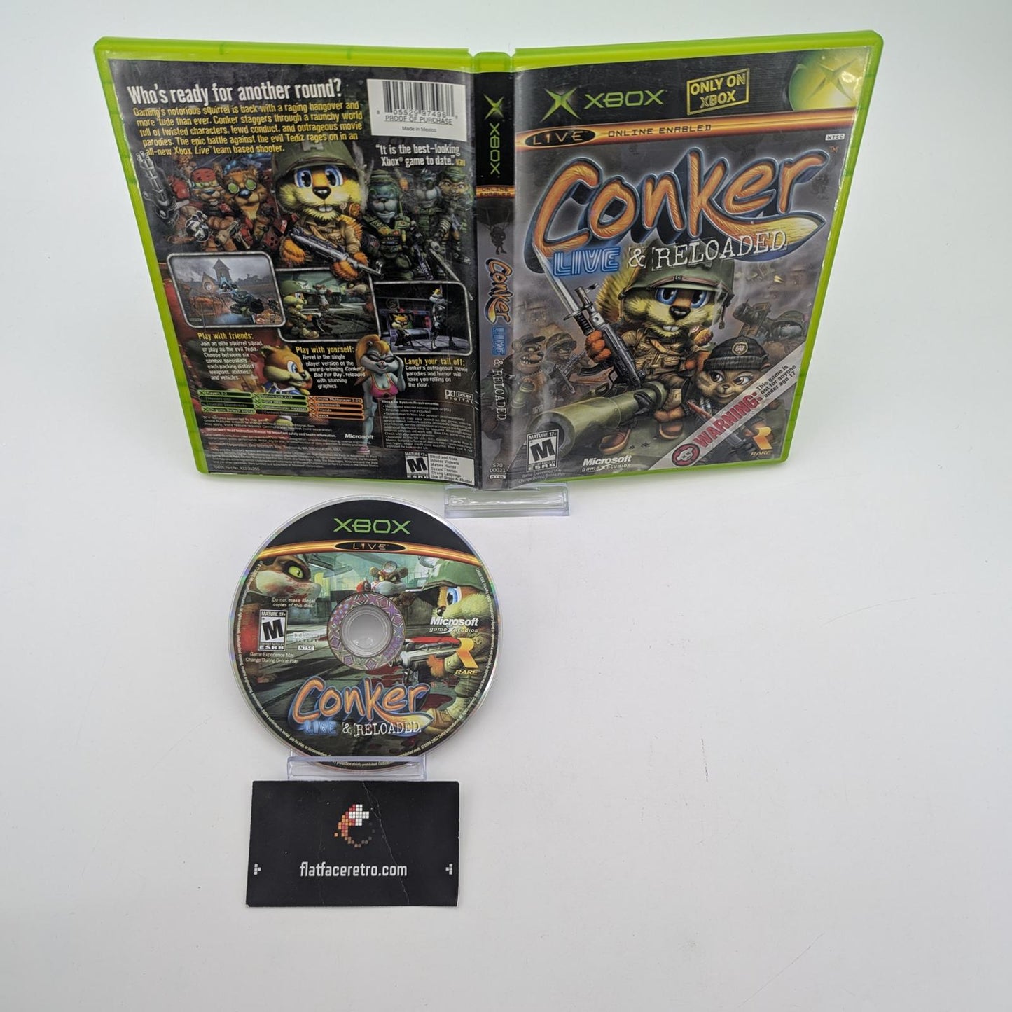 Conker Live and Reloaded - Microsoft Xbox - Game and Box Only