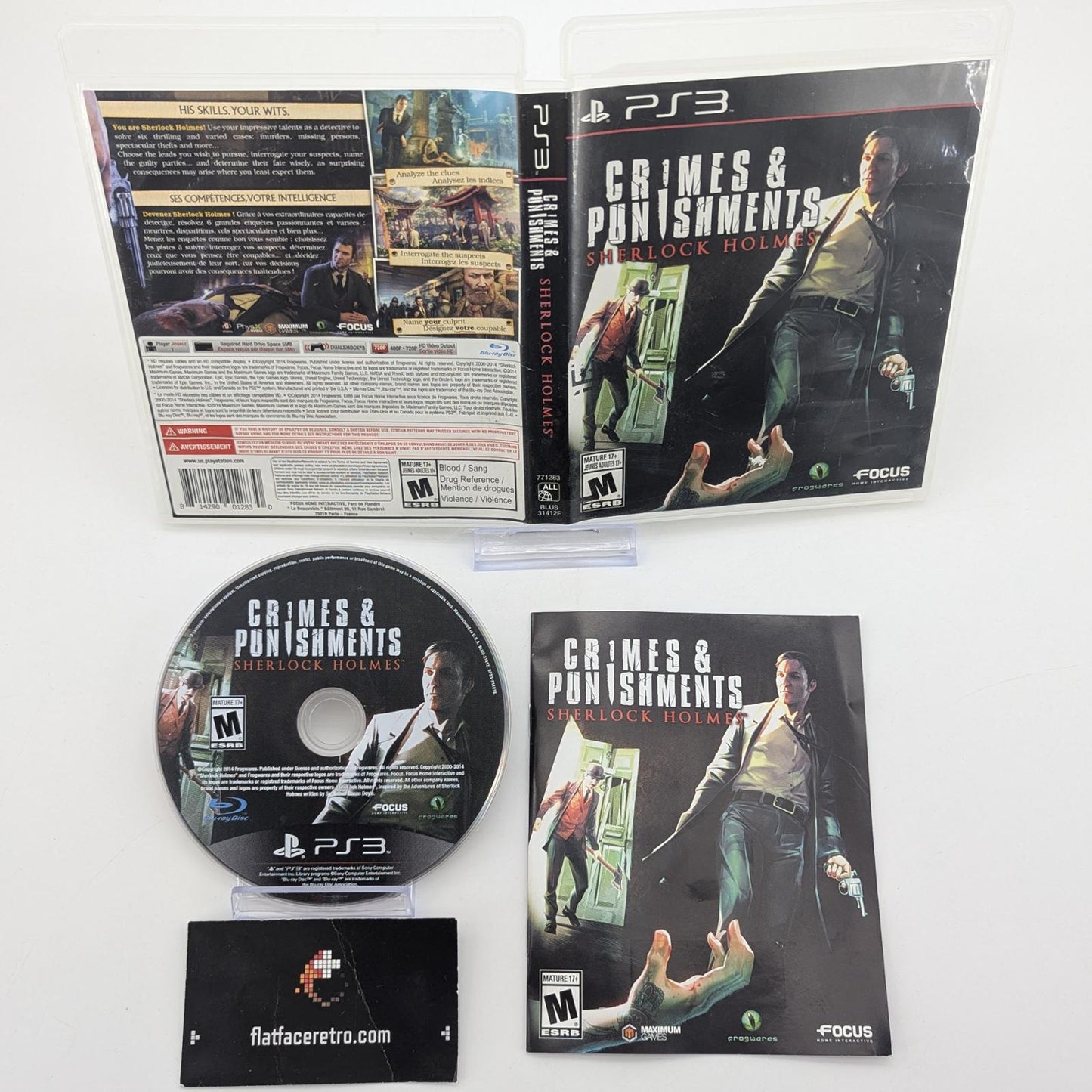 Sherlock Holmes: Crimes & Punishments - Sony PlayStation 3 - Complete