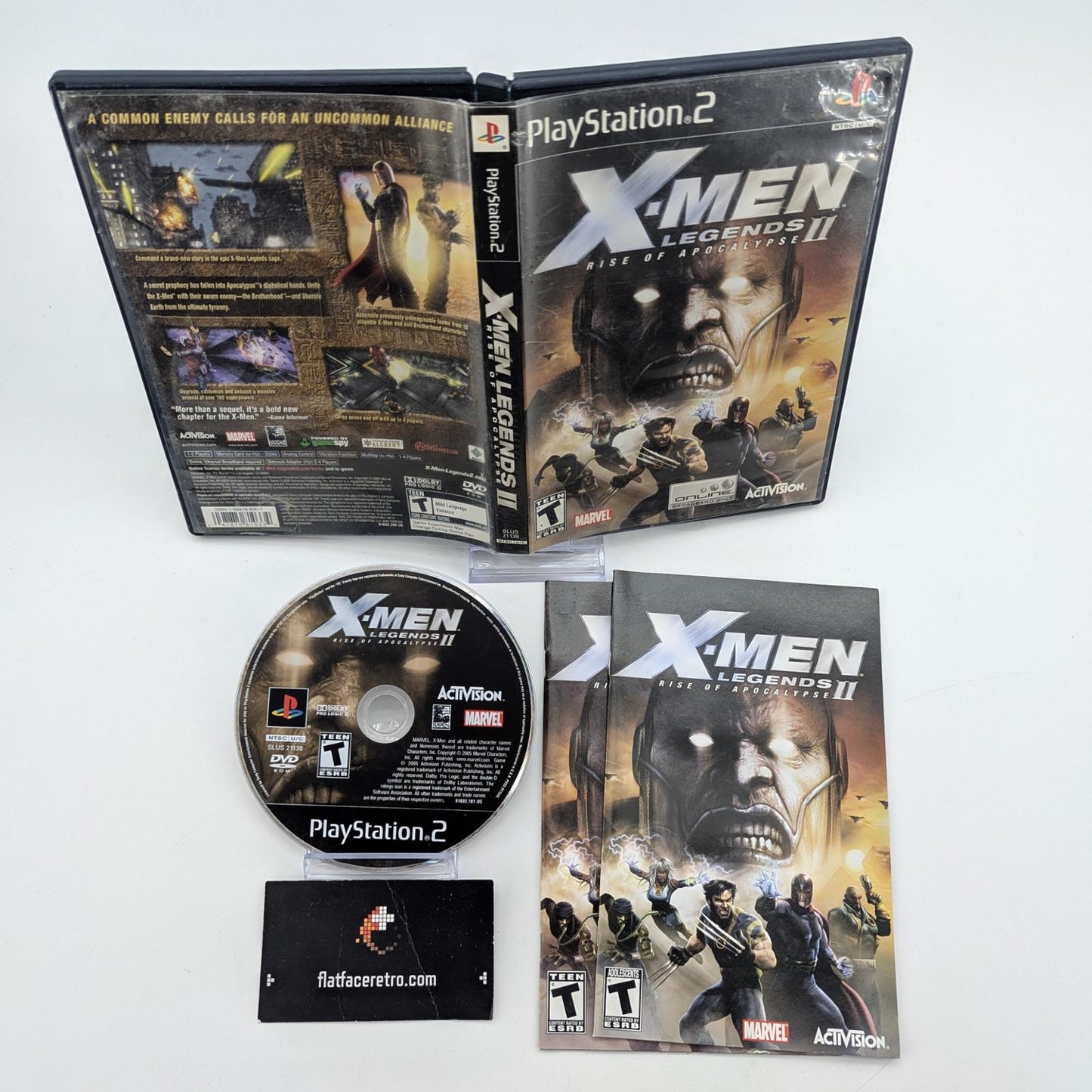 X-men Legends 2 - Sony PlayStation 2 - Complete