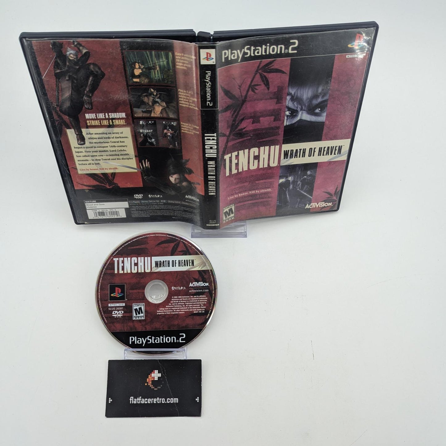 Tenchu Wrath of Heaven - Sony PlayStation 2 - Game and Box Only
