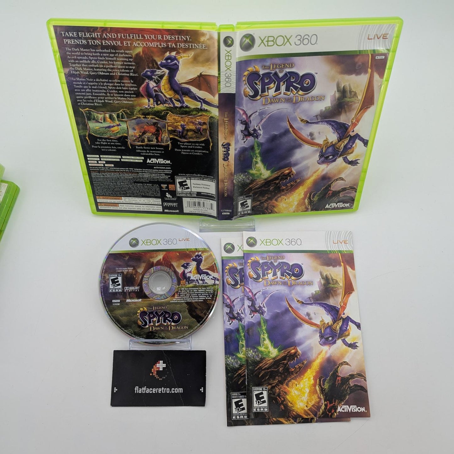 Legend of Spyro Dawn of the Dragon - Microsoft Xbox 360 - Complete