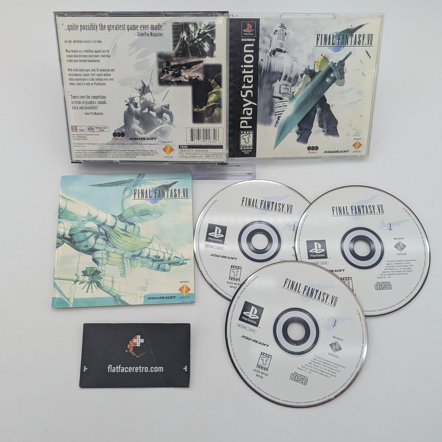 Final Fantasy VII - Sony PlayStation 1 - Complete