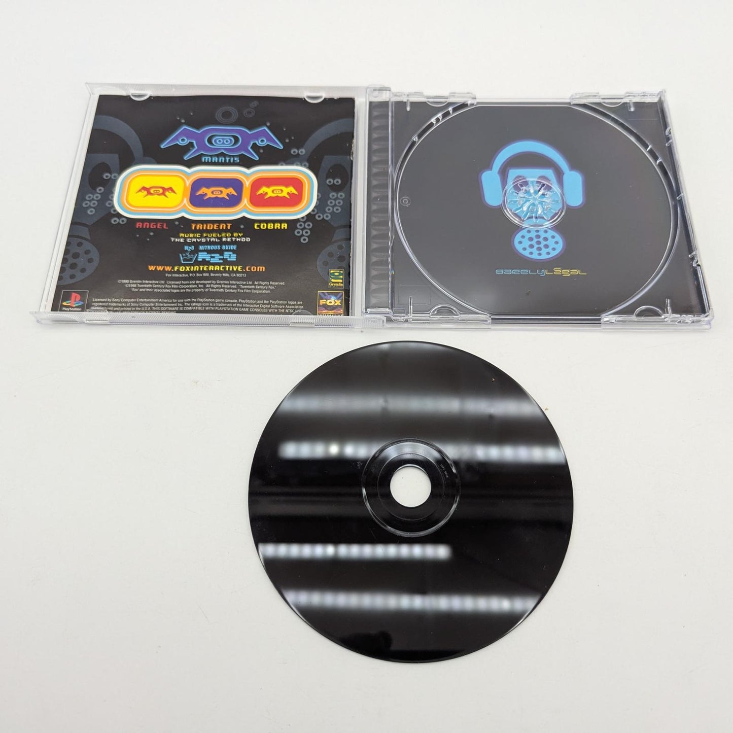 N2O Nitrous Oxide - Sony PlayStation 1 - Complete