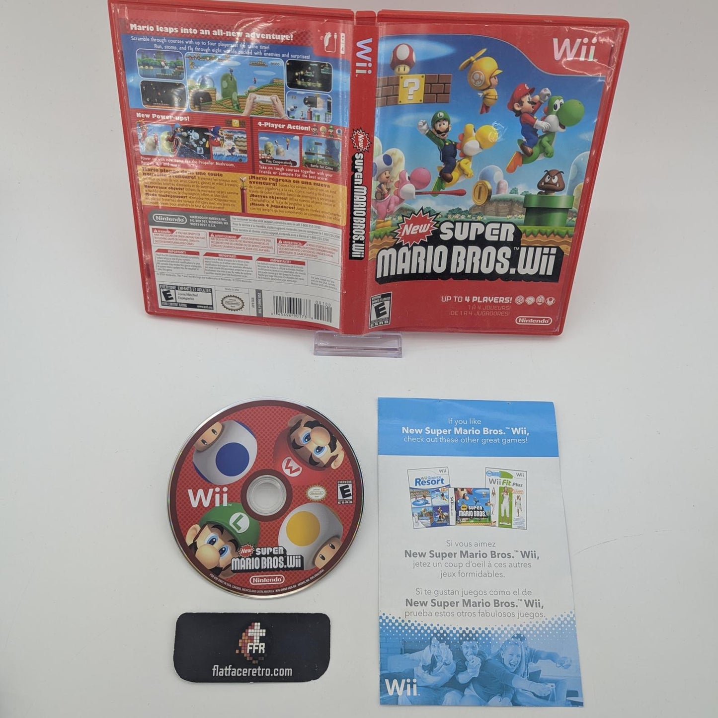 New Super Mario Bros. Wii - Nintendo Wii - Complete