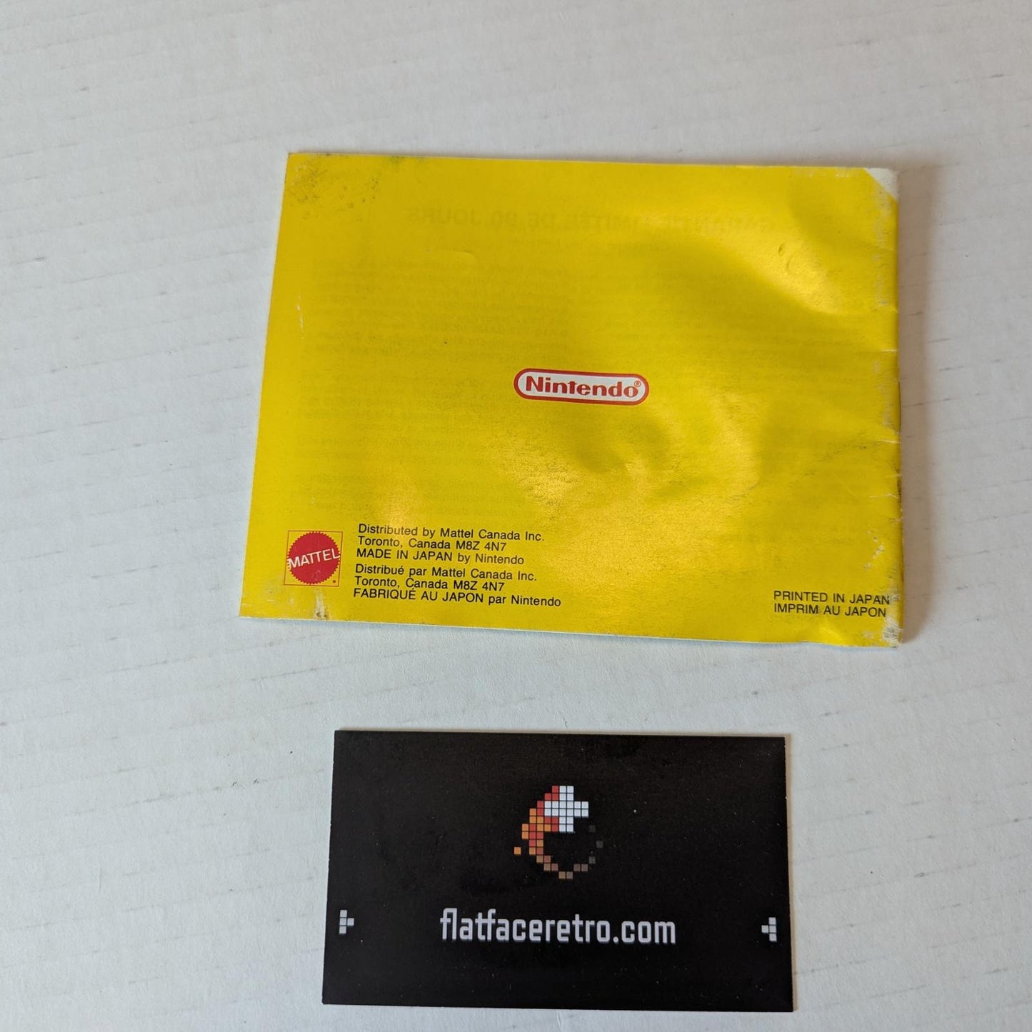 Dr. Mario - Nintendo NES - Manual Only