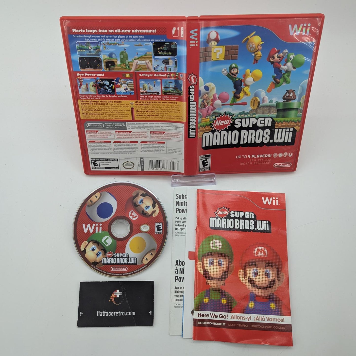 New Super Mario Bros. Wii - Nintendo Wii - Complete