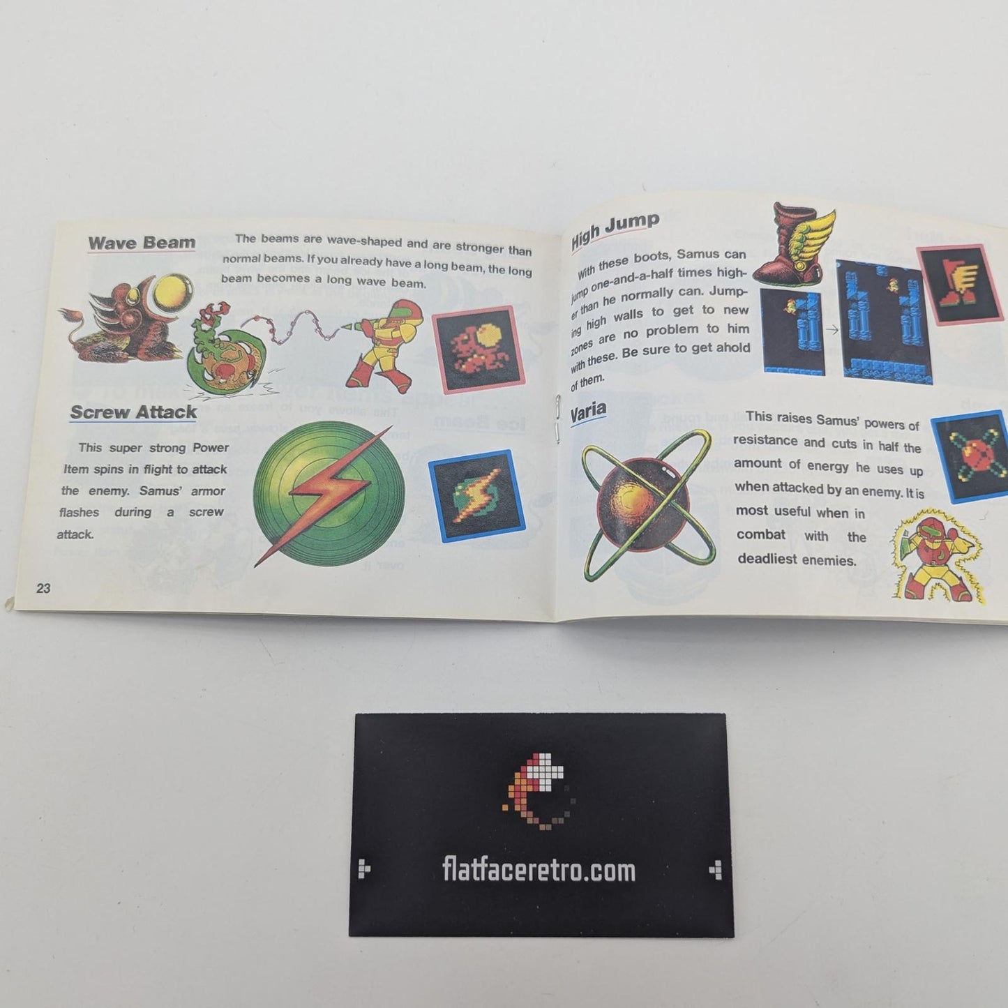 Metroid - Nintendo NES - Manual Only