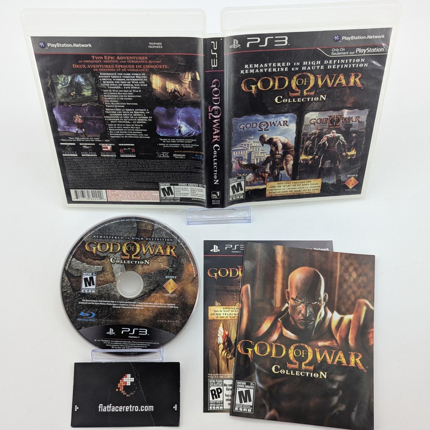 God of War Collection - Sony PlayStation 3 - Complete