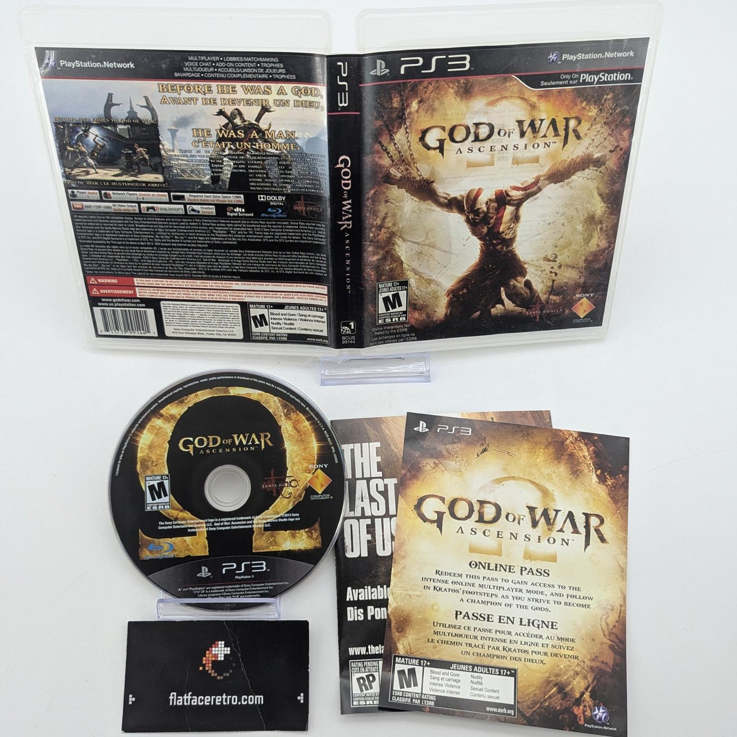 God of War Ascension - Sony PlayStation 3 - Complete