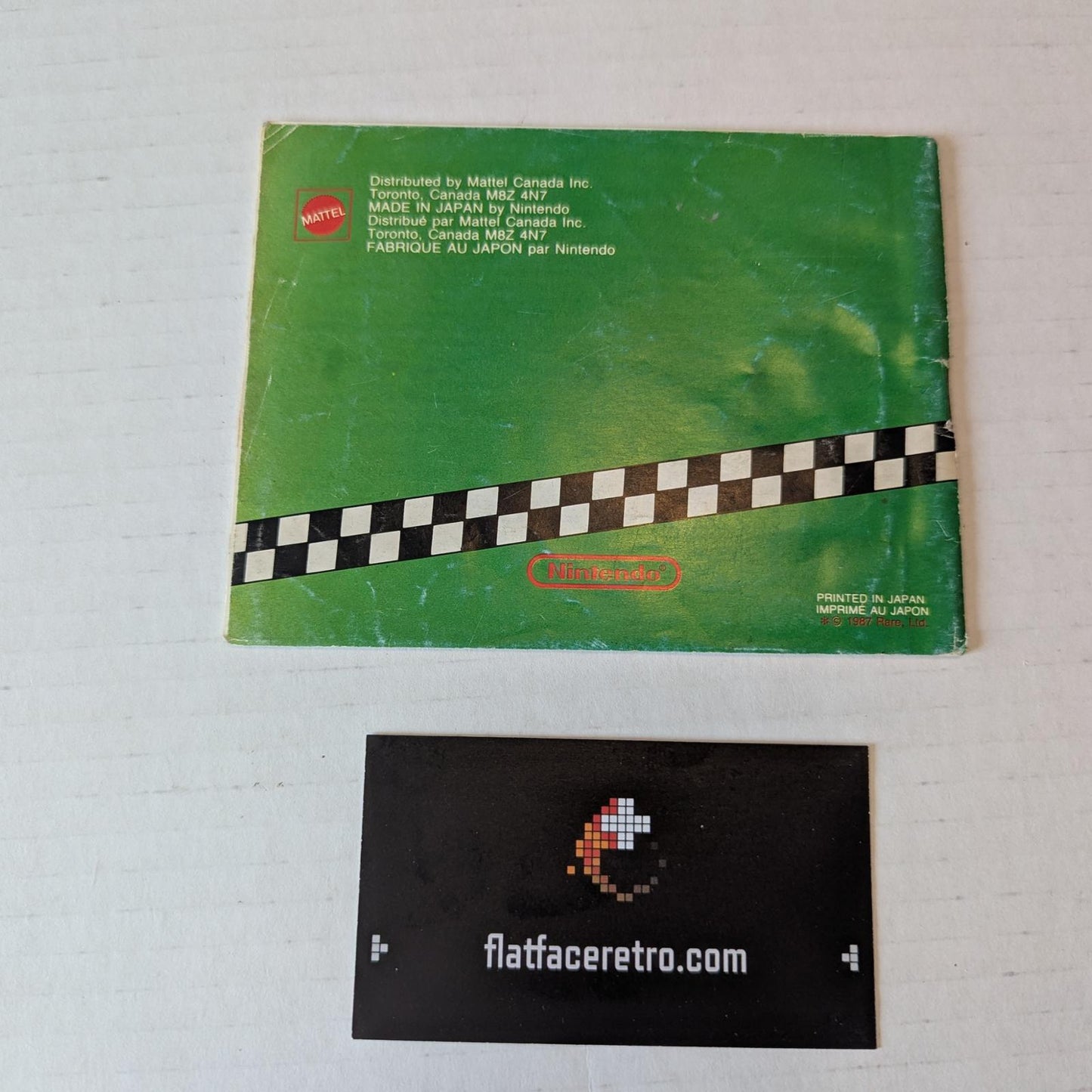 RC Pro-AM - Nintendo NES - Manual Only