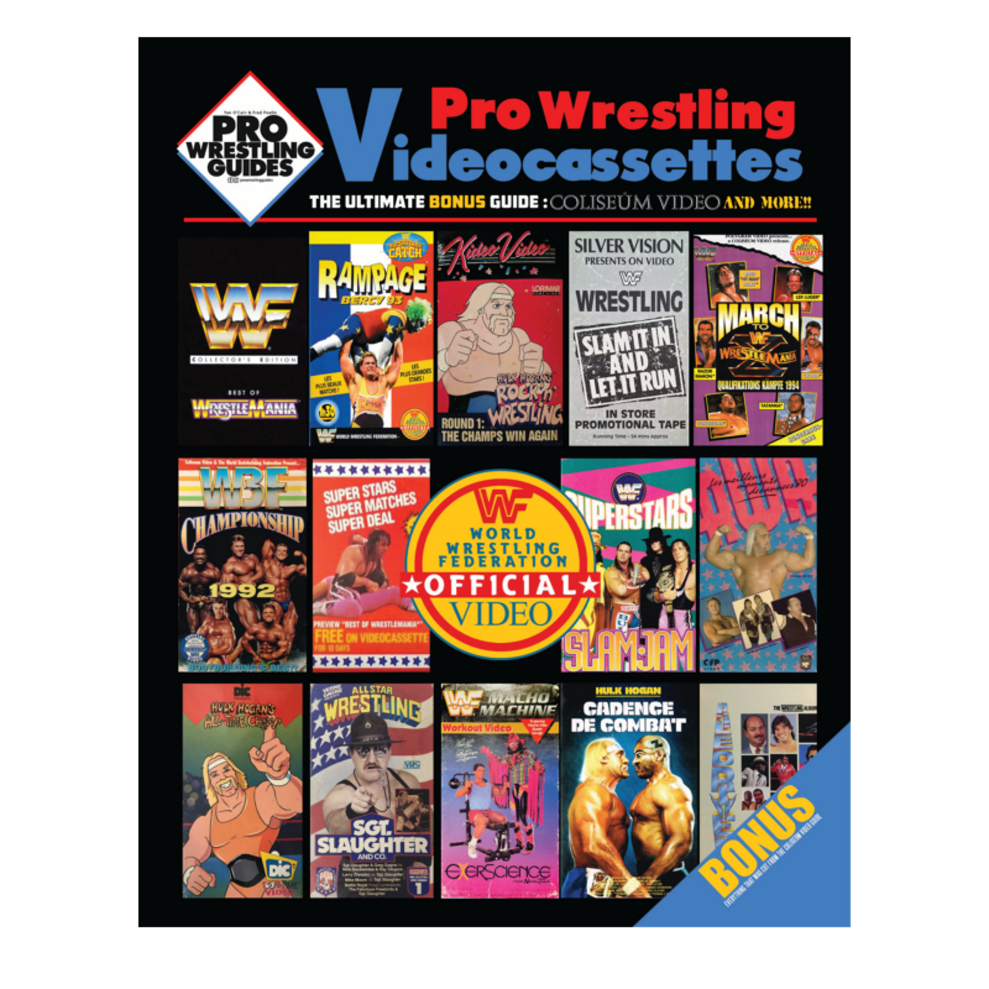 Coliseum Video Bonus - Pro Wrestling Magazines - The Ultimate Guide - Wrestling Other - Sealed