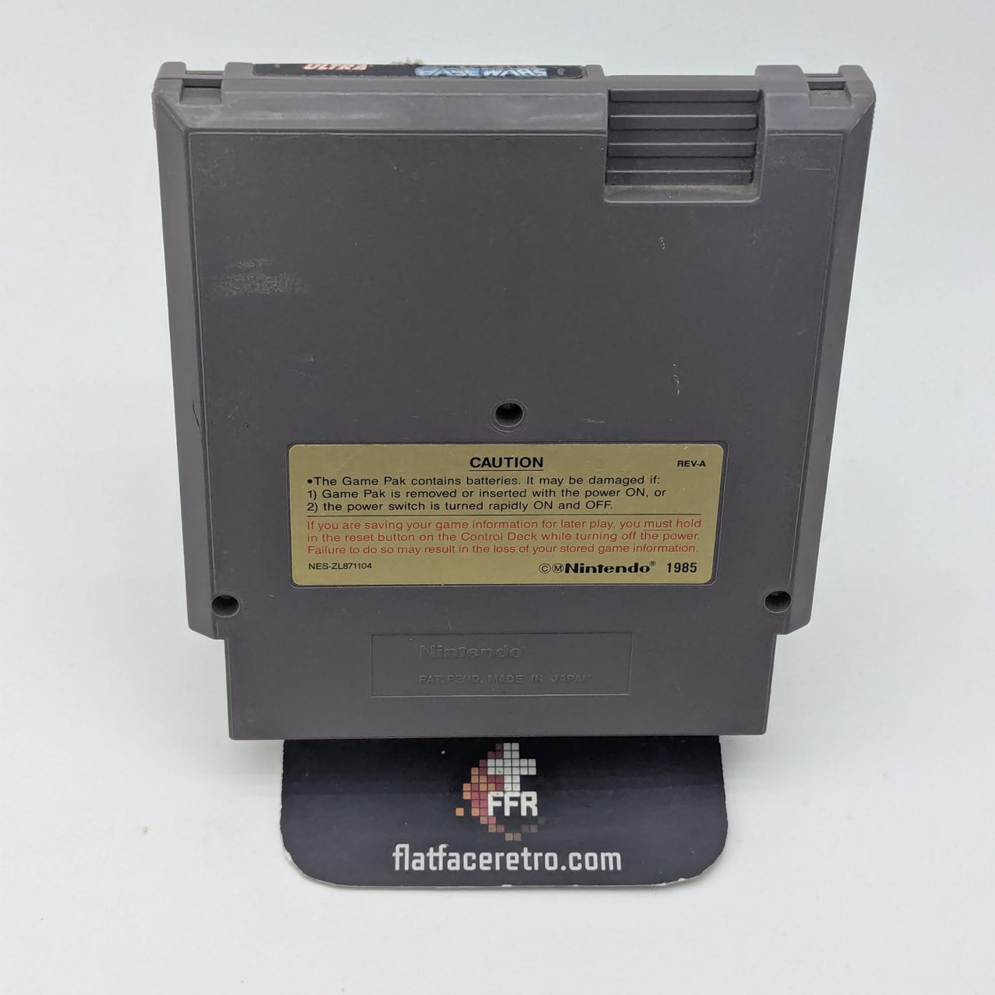 Cyberstadium Series Base Wars - Nintendo NES - Game Only