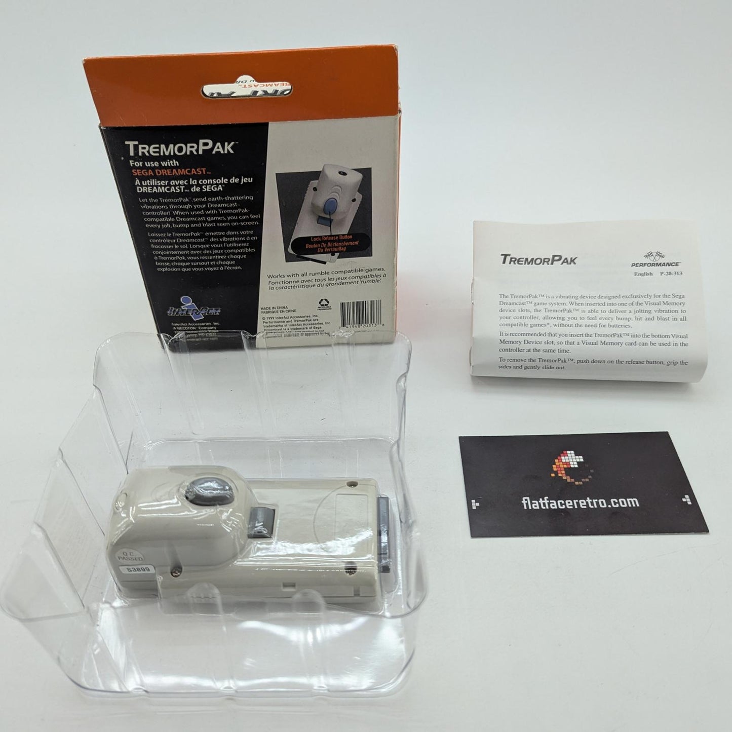 TremorPak Performance - Sega Dreamcast - Complete