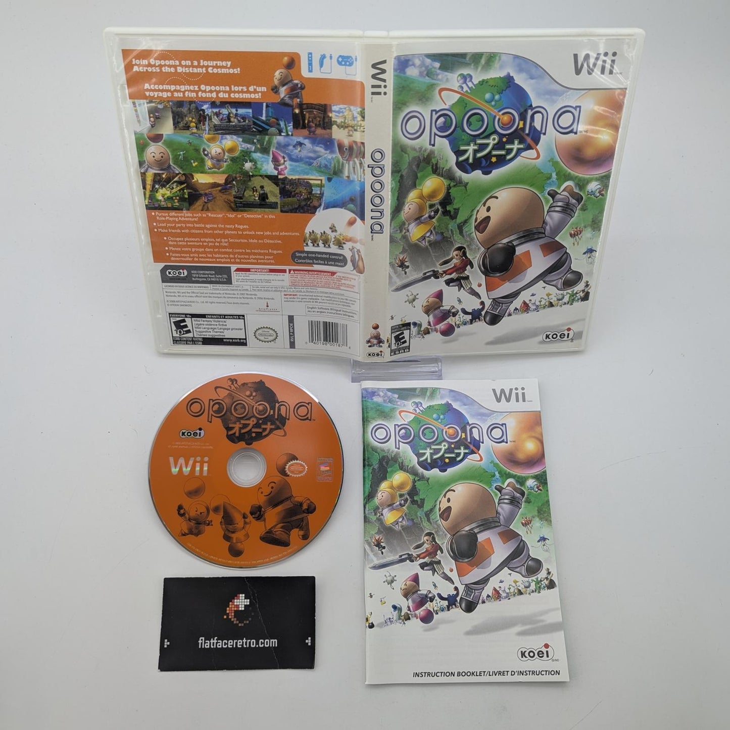 Opoona - Nintendo Wii - Complete