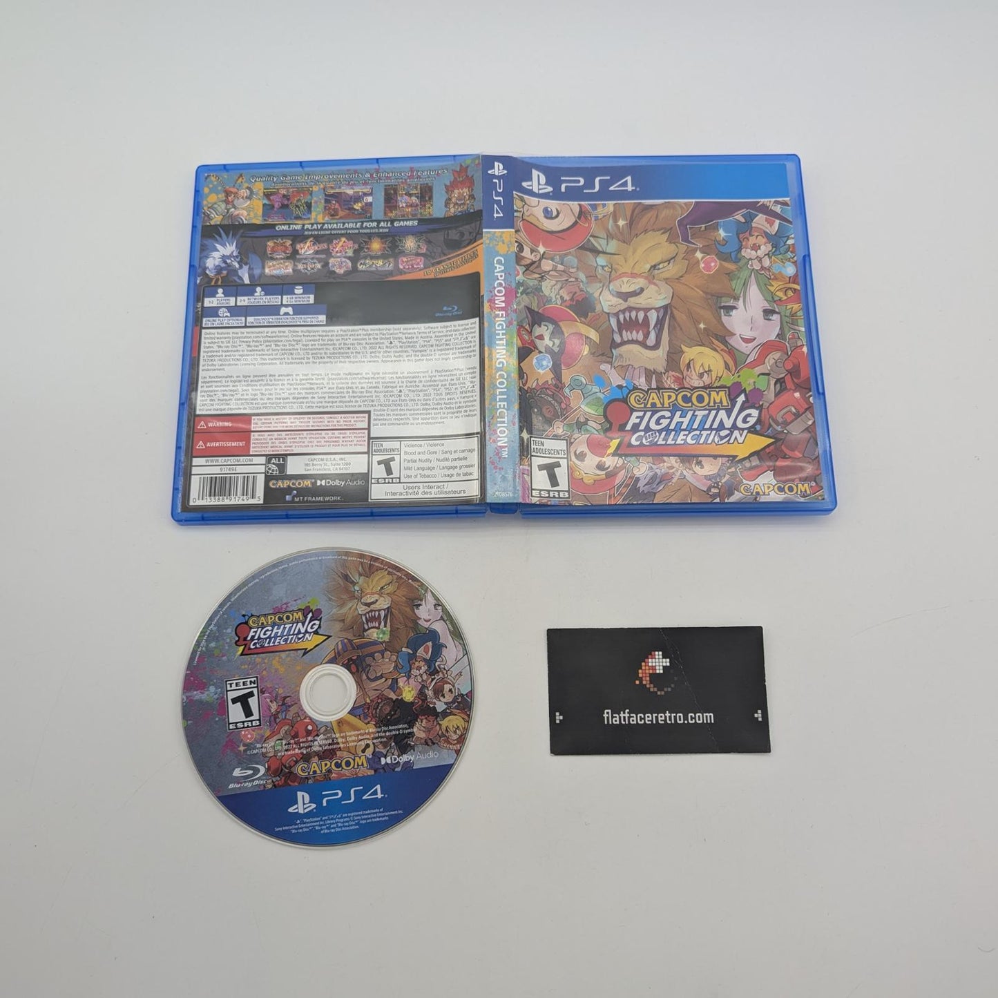 Capcom Fighting Collection - Sony PlayStation 4 - Game and Box Only
