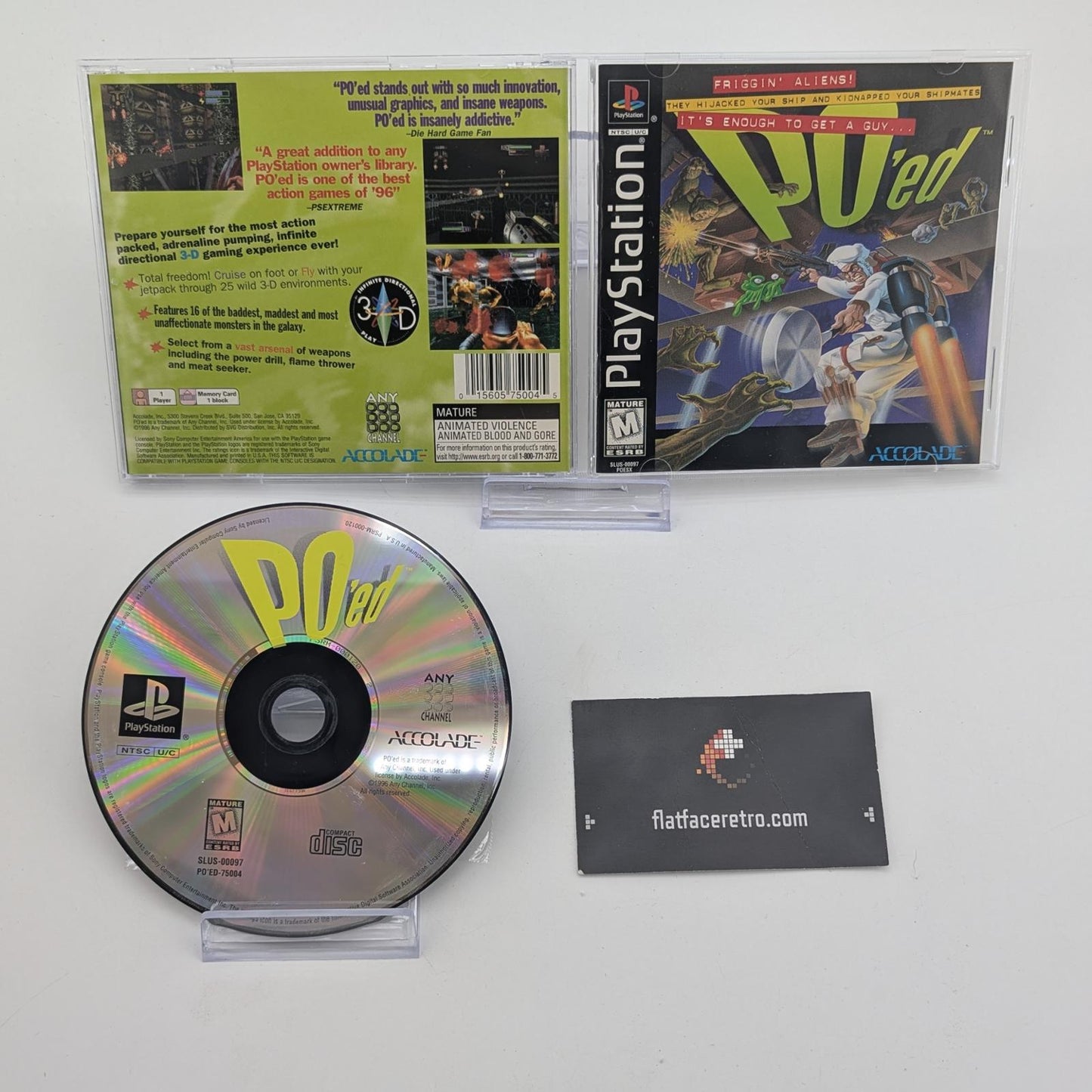 PO'ed - Sony PlayStation 1 - Complete