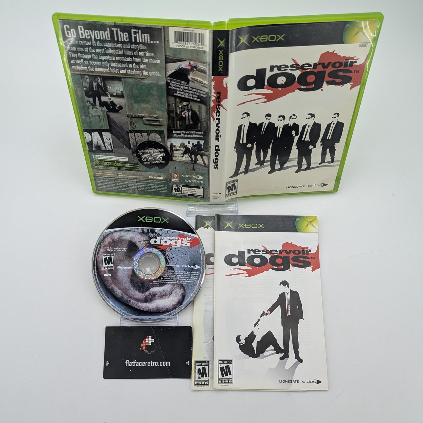 Reservoir Dogs - Microsoft Xbox - Complete