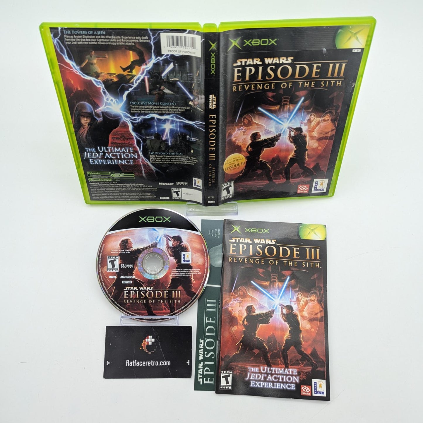 Star Wars Episode III Revenge of the Sith - Microsoft Xbox - Complete