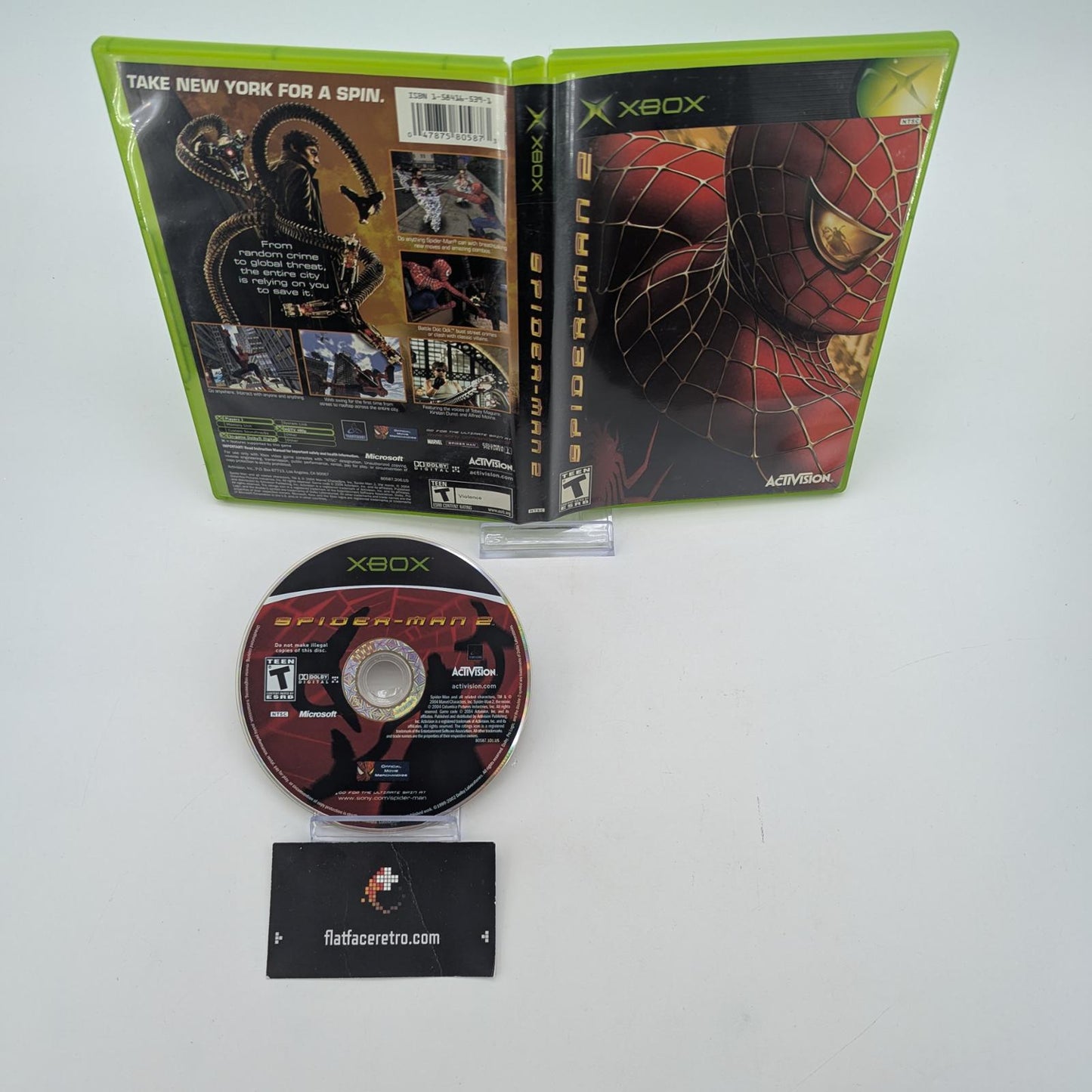Spiderman 2 - Microsoft Xbox - Game and Box Only