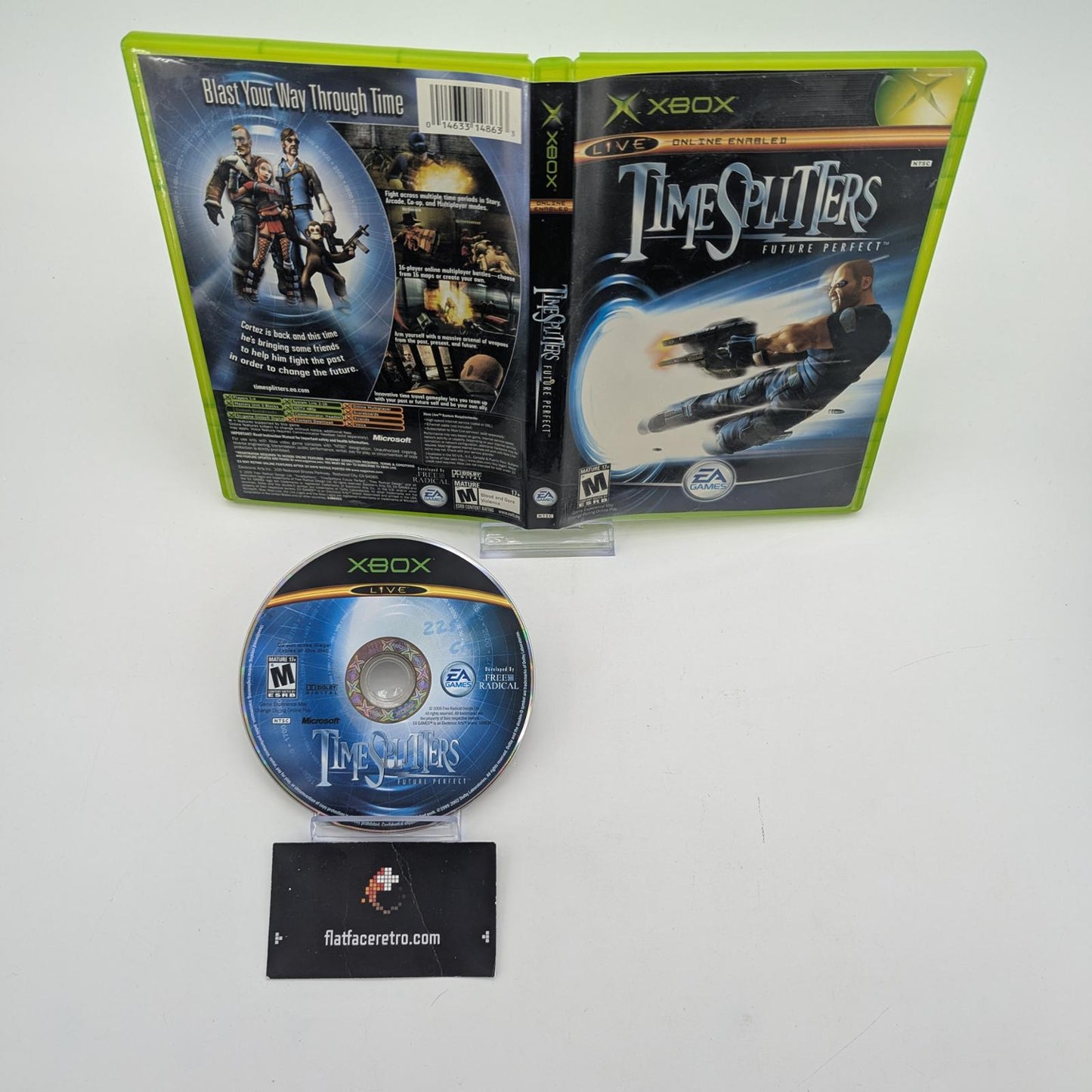 Time Splitters Future Perfect - Microsoft Xbox - Game and Box Only