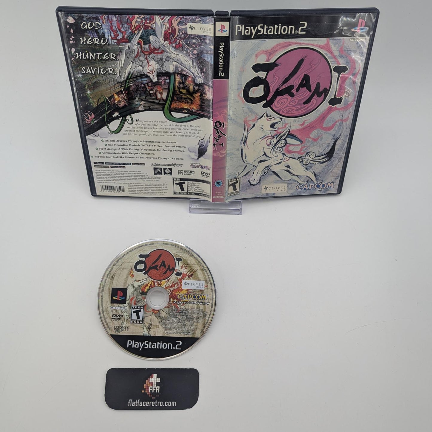 Okami - Sony PlayStation 2 - Game and Box Only