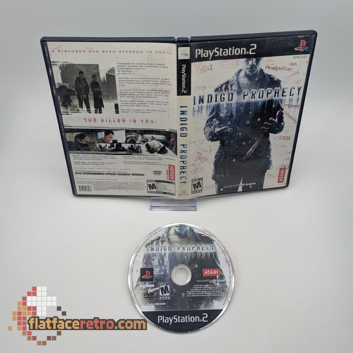 Indigo Prophecy - Sony PlayStation 2 - Game and Box Only