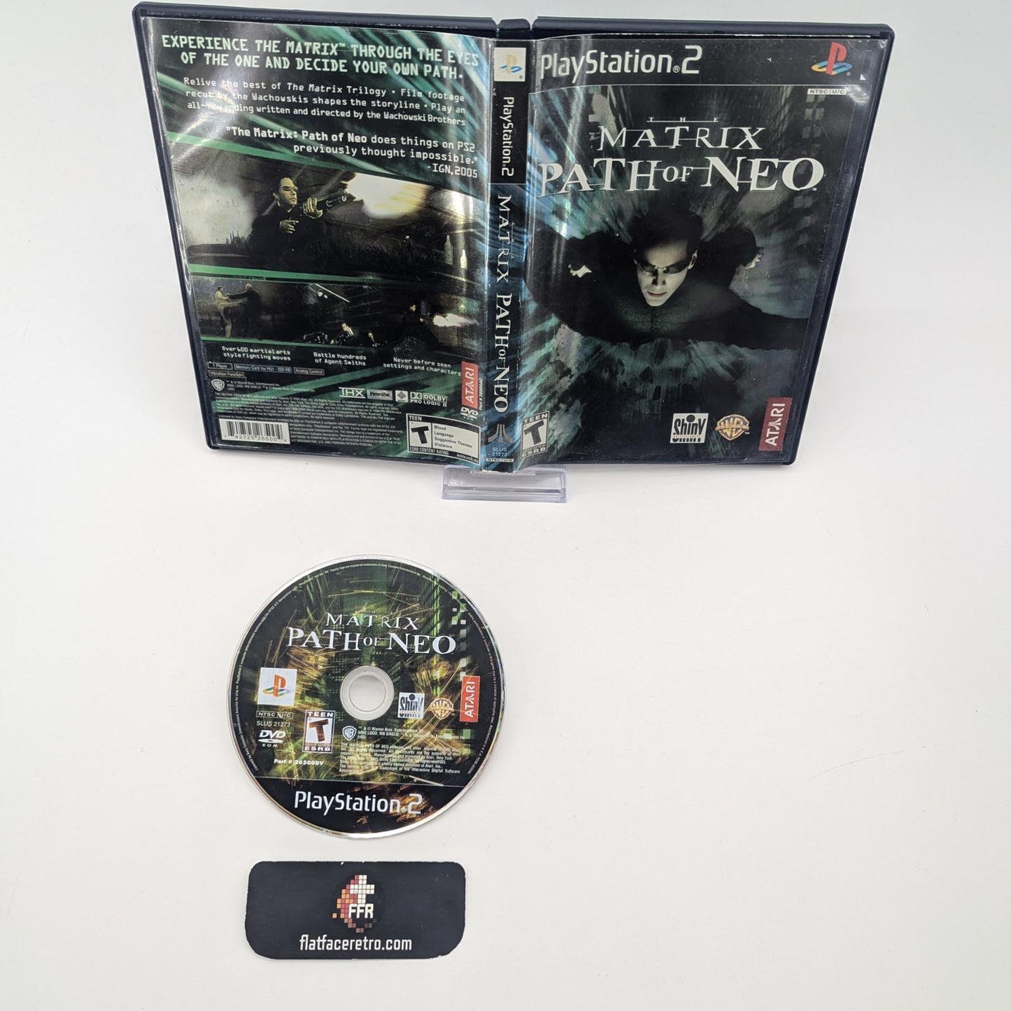The Matrix Path of Neo - Sony PlayStation 2 - Game and Box Only