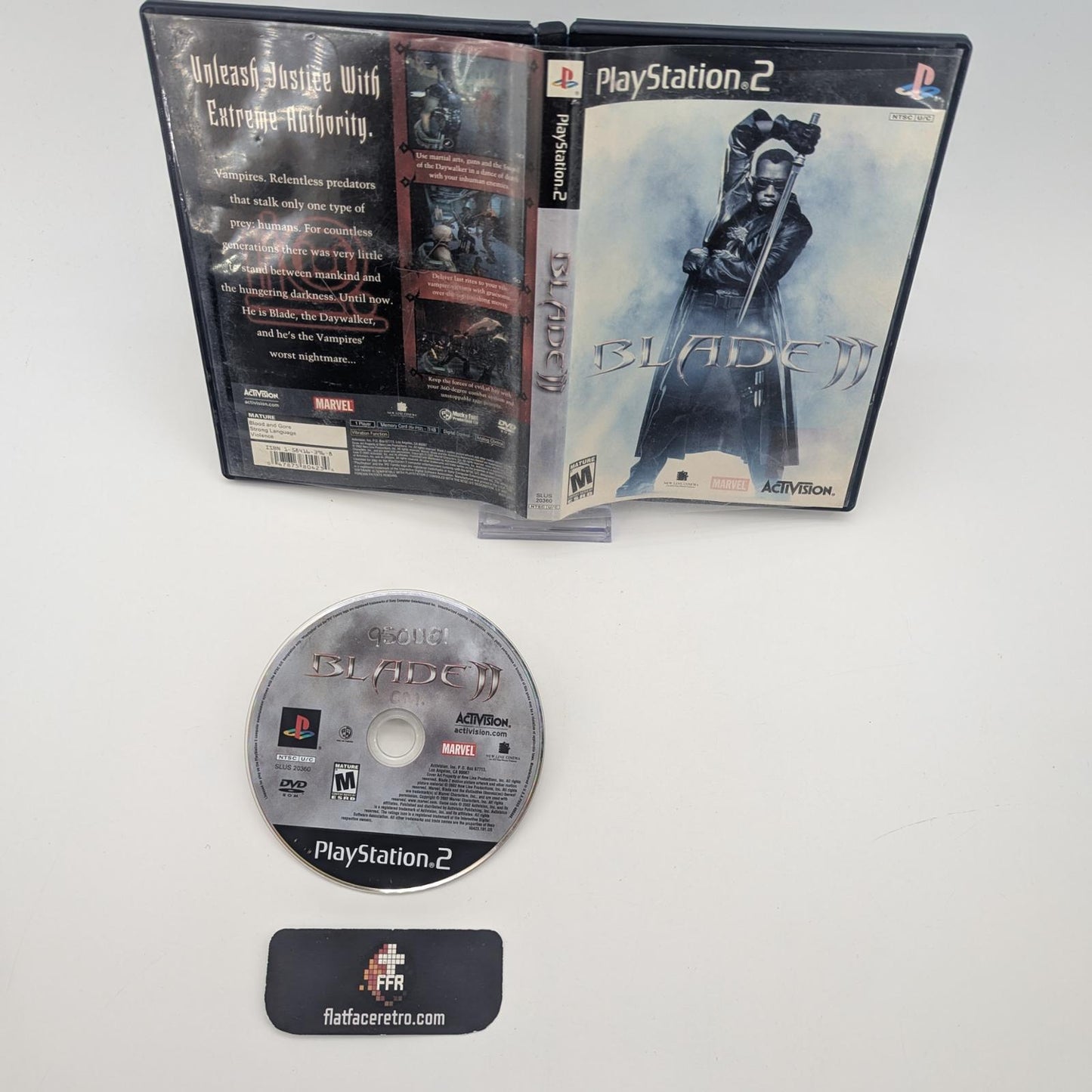 Blade II - Sony PlayStation 2 - Game and Box Only