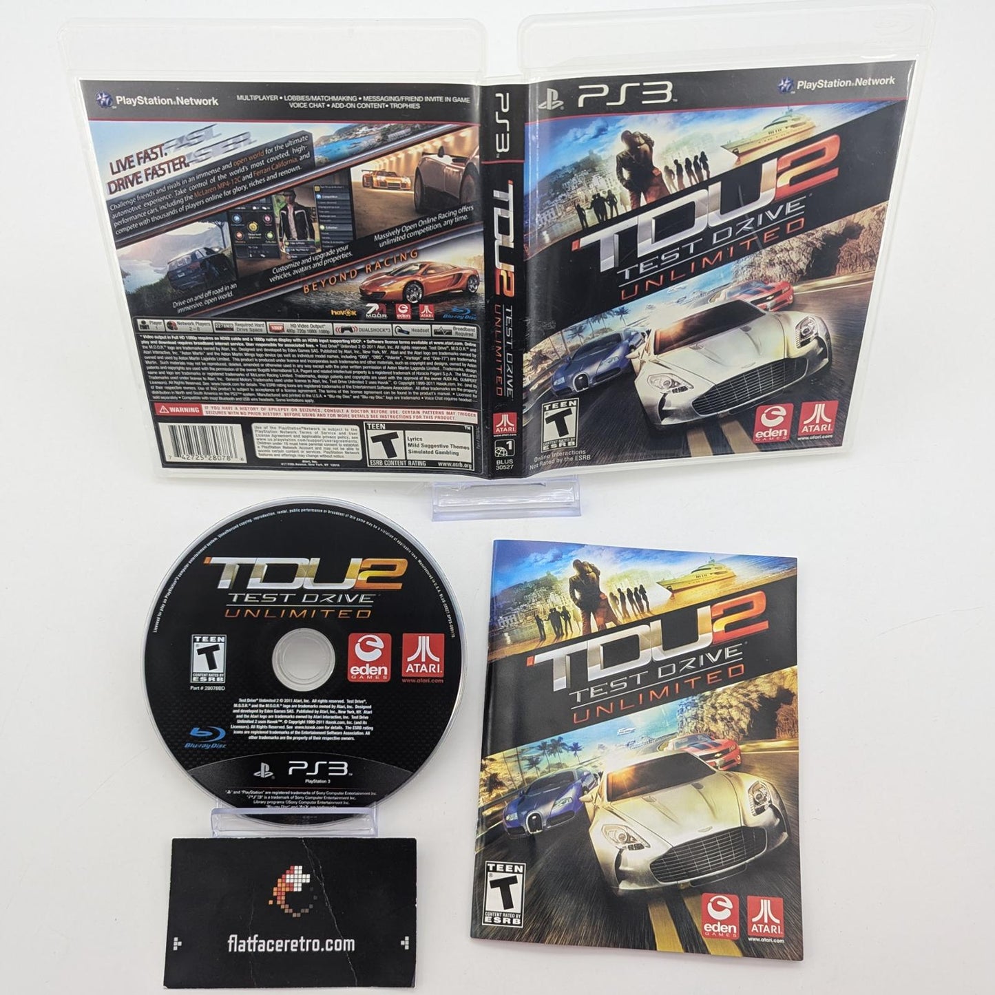Test Drive Unlimited 2 - Sony PlayStation 3 - Complete