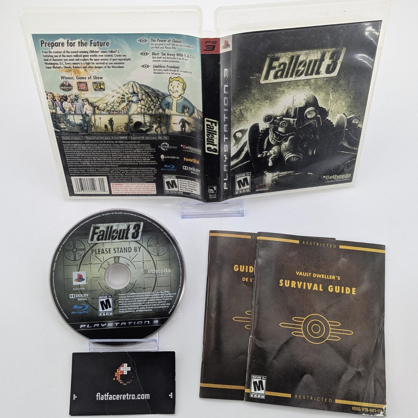 Fallout 3 - Sony PlayStation 3 - Complete