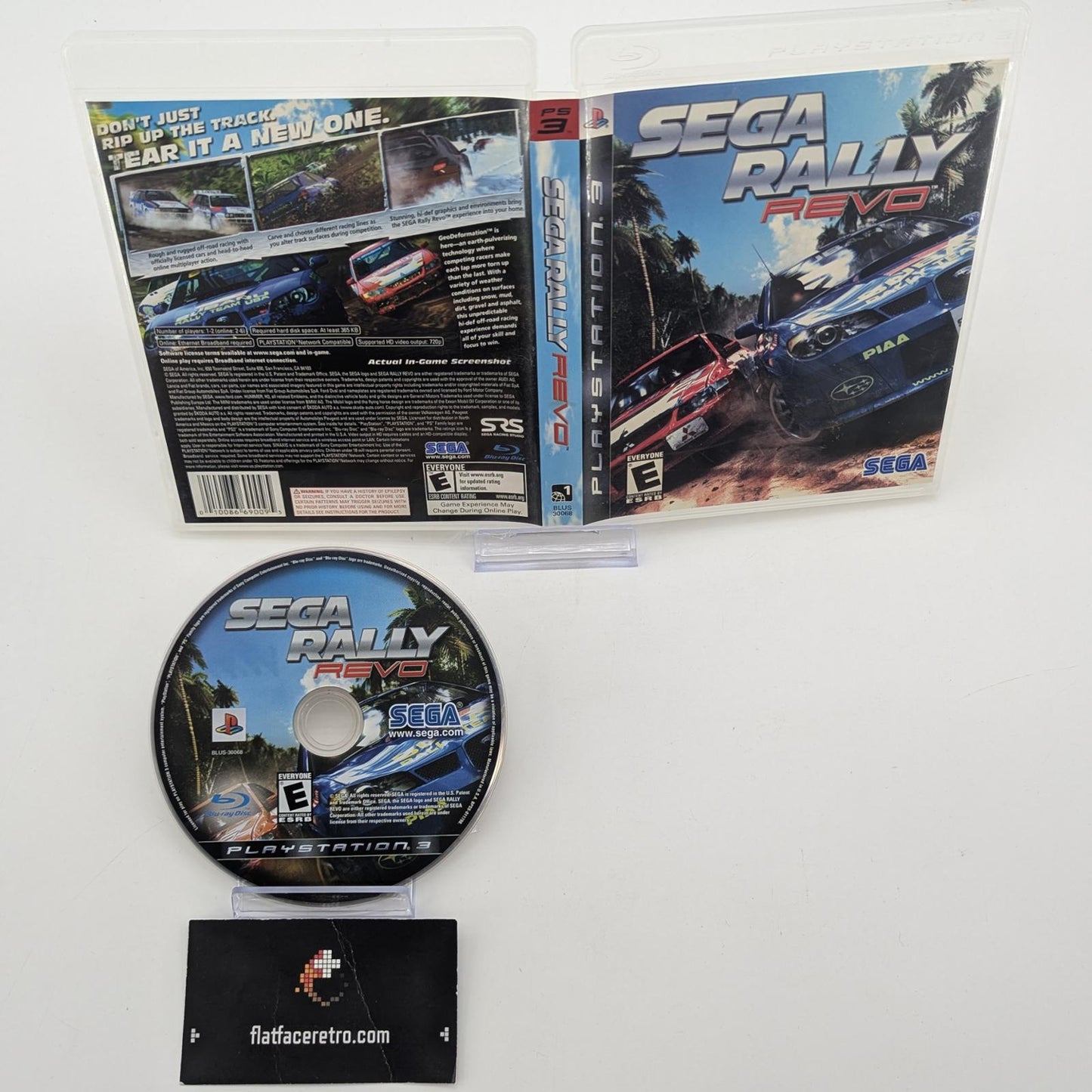 Sega Rally Revo - Sony PlayStation 3 - Game and Box Only