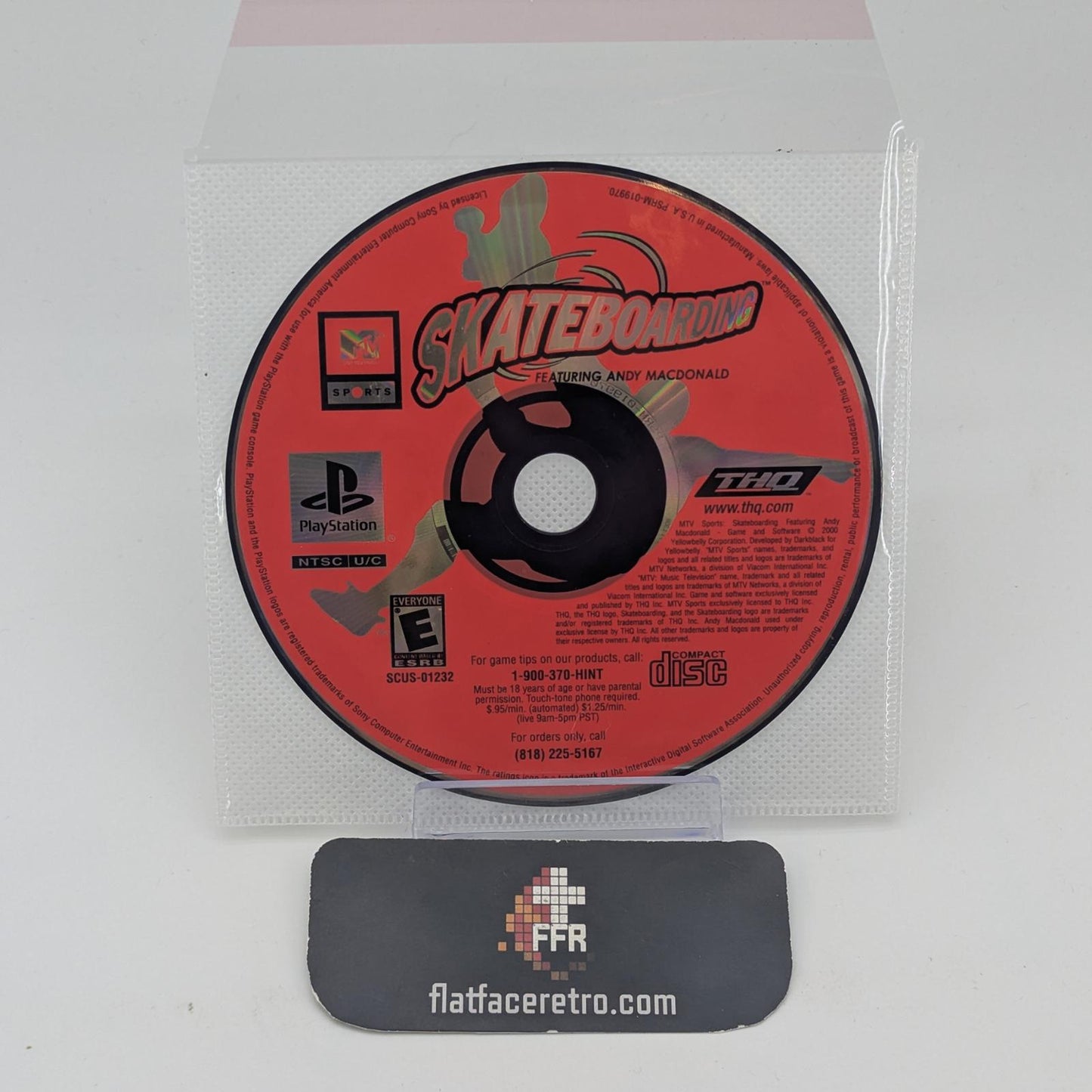 MTV Sports Skateboarding - Sony PlayStation 1 - Game Only