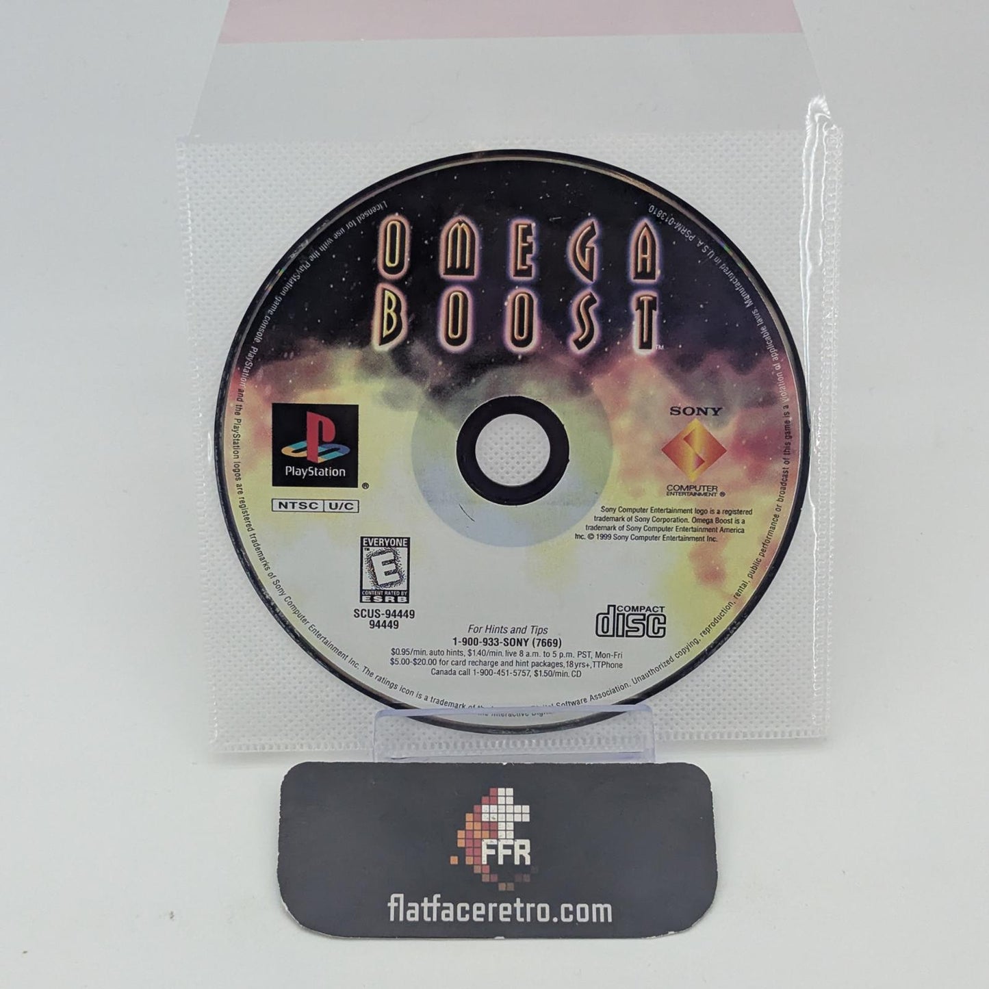 Omega Boost - Sony PlayStation 1 - Game Only