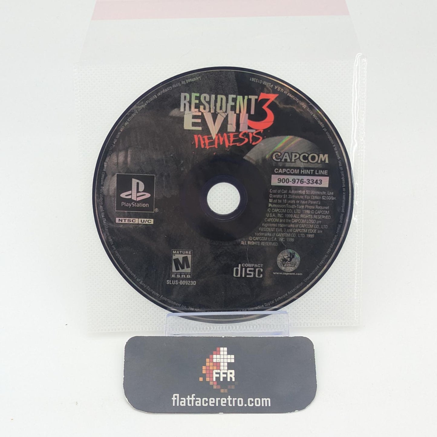 Resident Evil 3 Nemesis - Sony PlayStation 1 - Game Only