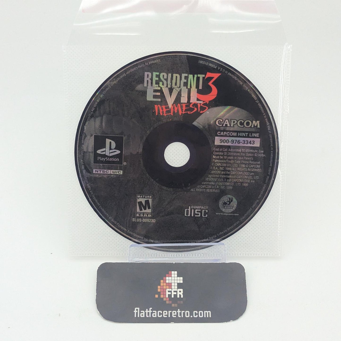 Resident Evil 3 Nemesis - Sony PlayStation 1 - Game Only