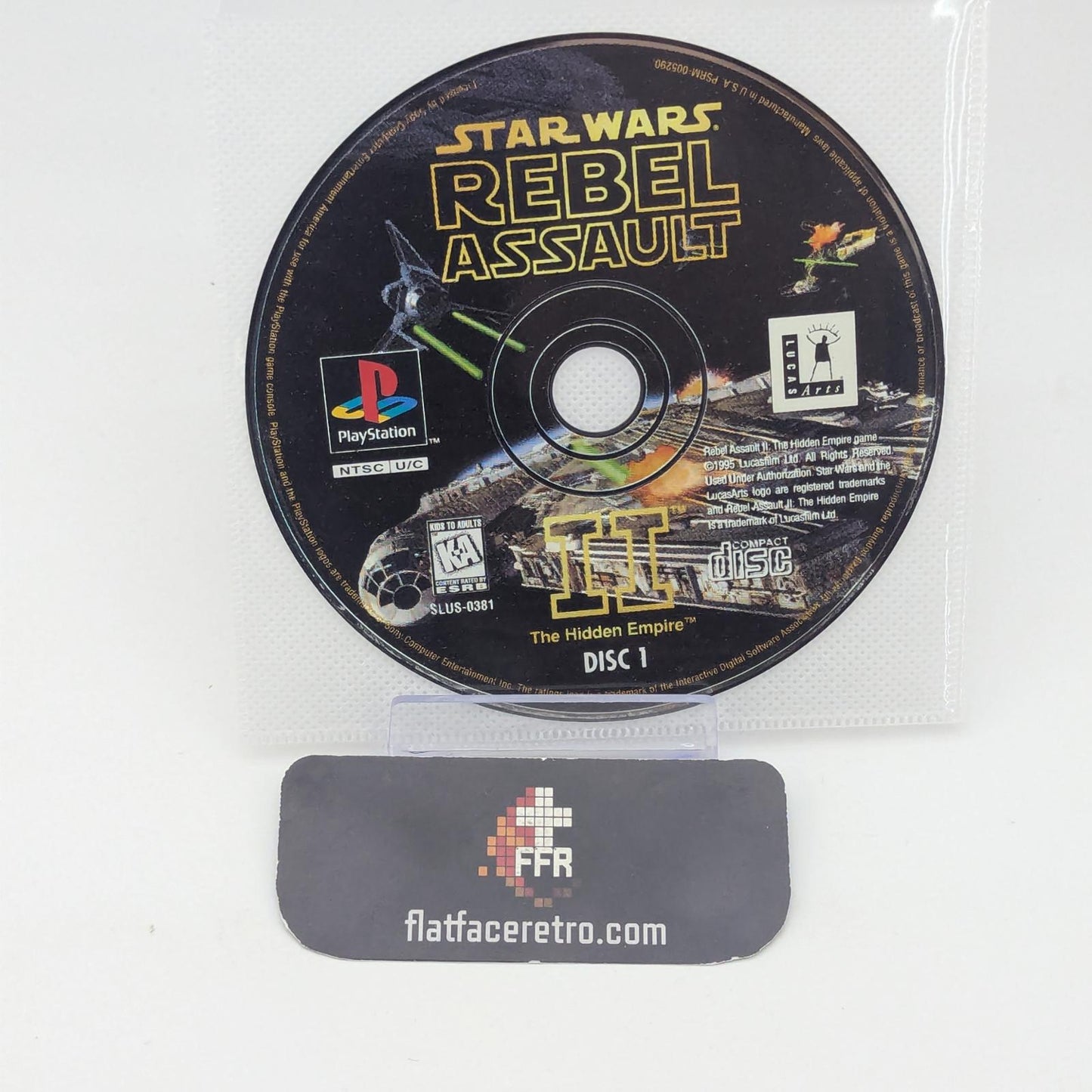 Star Wars Rebel Assault 2 - Sony PlayStation 1 - Game Only