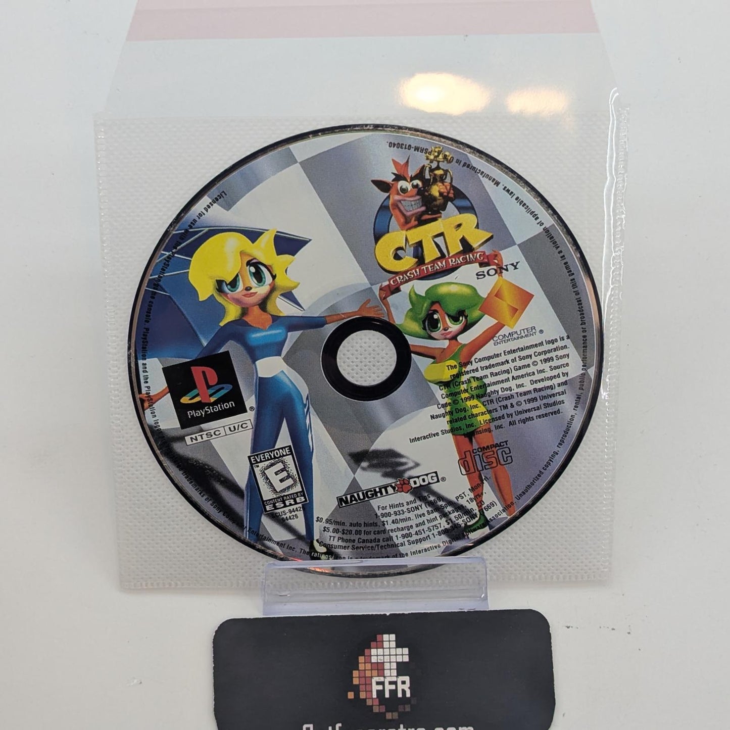 CTR Crash Team Racing - Sony PlayStation 1 - Game Only