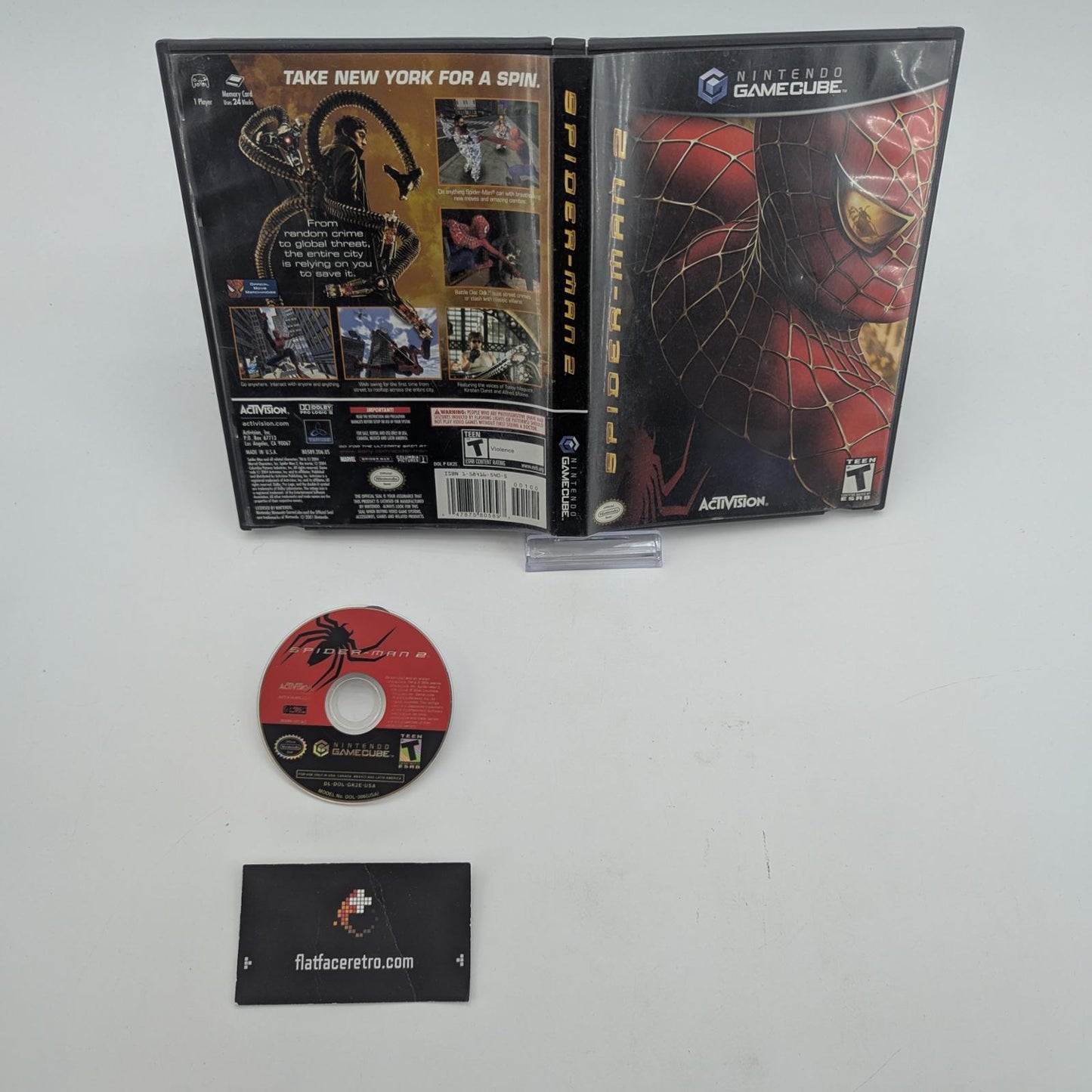 Spiderman 2 - Nintendo Gamecube - Game and Box Only