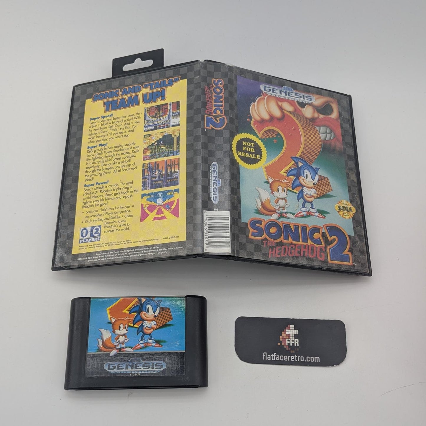 Sonic the Hedgehog 2 - Sega Genesis - Game and Box Only