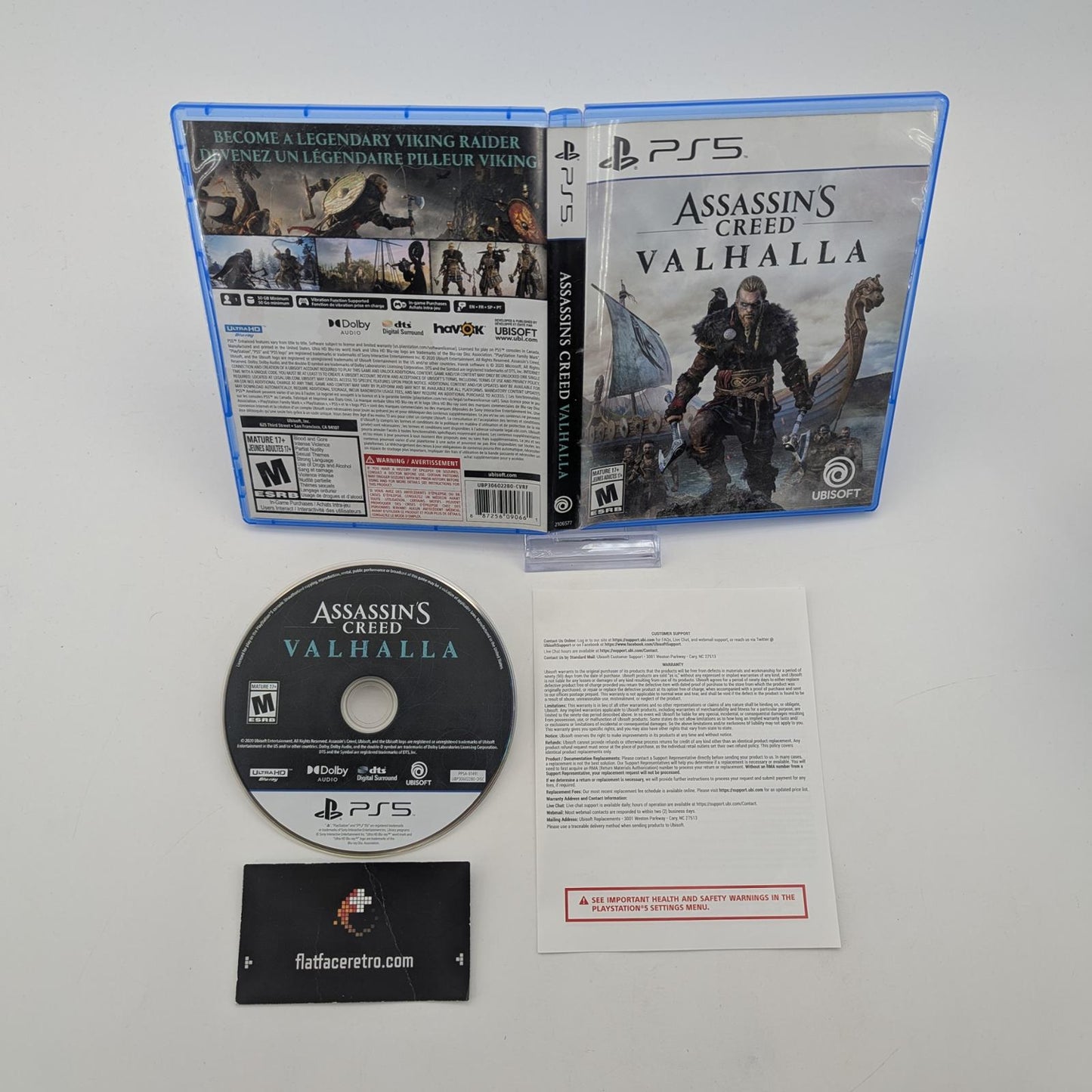 Assassin's Creed Valhalla - Sony PlayStation 5 - Game and Box Only