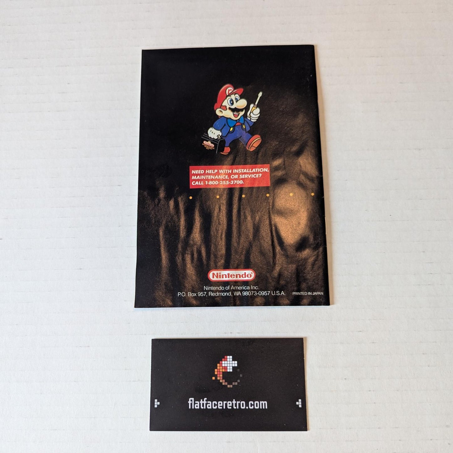 SNES System - Nintendo SNES - Manual Only