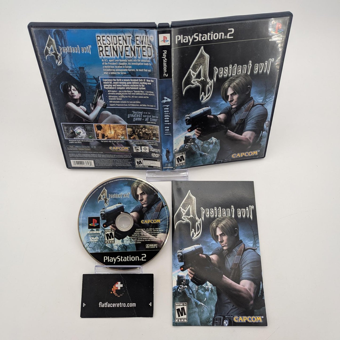 Resident Evil 4 - Sony PlayStation 2 - Complete