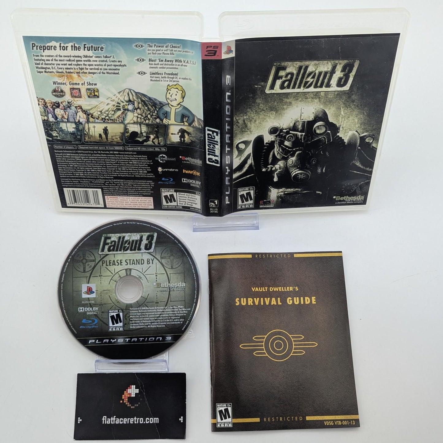 Fallout 3 - Sony PlayStation 3 - Complete